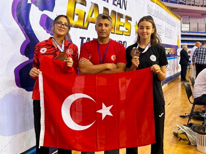 MERSİNLİ TAEKWONDOCULAR AVRUPA'DA KÜRSÜDE