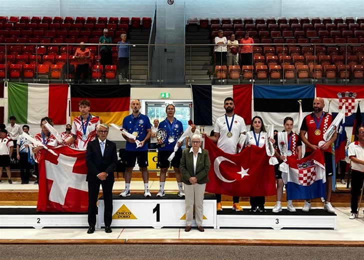 MERSİNLİ MİLLİ SPORCU MURAT ALAN AVRUPA ÜÇÜNCÜSÜ