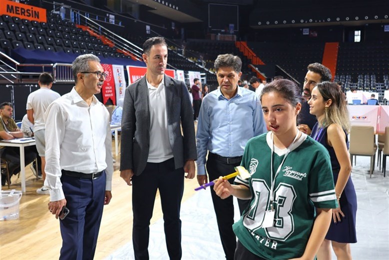 DENEYAP TEKNOLOJİ ATÖLYELERİ UYGULAMA SINAVI MERSİN'DE GERÇEKLEŞTİRİLDİ