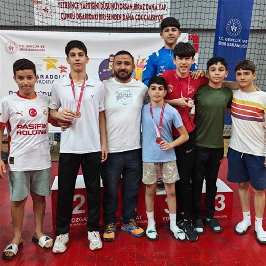 ANALİG GÜREŞ GRUP BİRİNCİLİĞİNDE MERSİNLİ SPORCULARIMIZDAN BÜYÜK BAŞARI